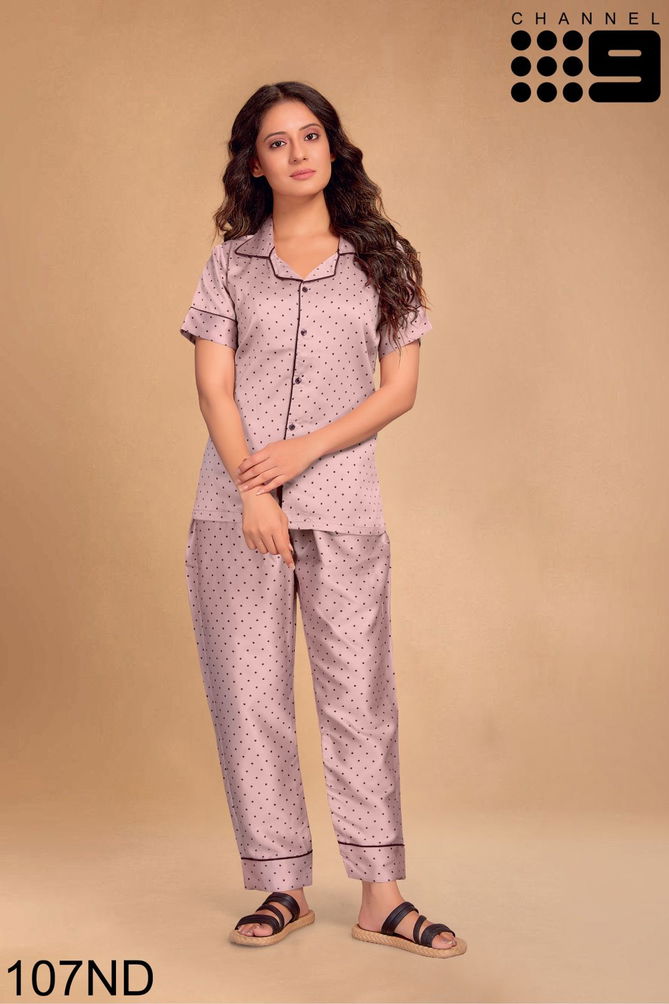 Series 105ND To 108ND By Channel 9 Western Night Suit Catalog